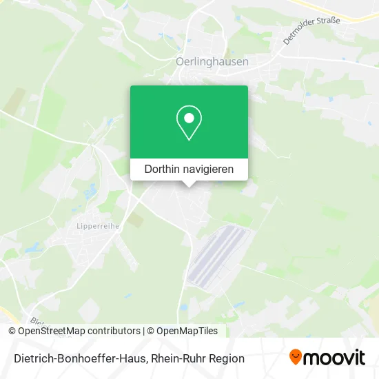 Dietrich-Bonhoeffer-Haus Karte