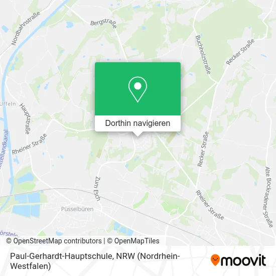 Paul-Gerhardt-Hauptschule Karte