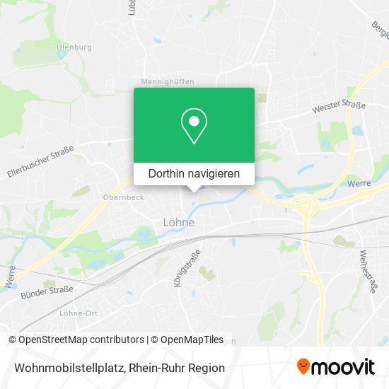 Wohnmobilstellplatz Karte