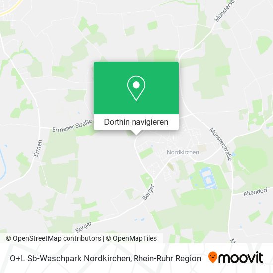 O+L Sb-Waschpark Nordkirchen Karte