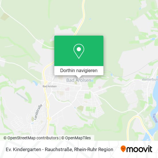 Ev. Kindergarten - Rauchstraße Karte