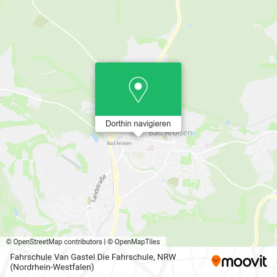 Fahrschule Van Gastel Die Fahrschule Karte