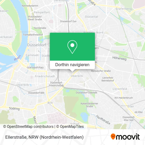Ellerstraße Karte