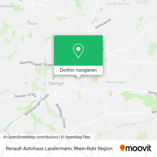 Renault-Autohaus Landermann Karte