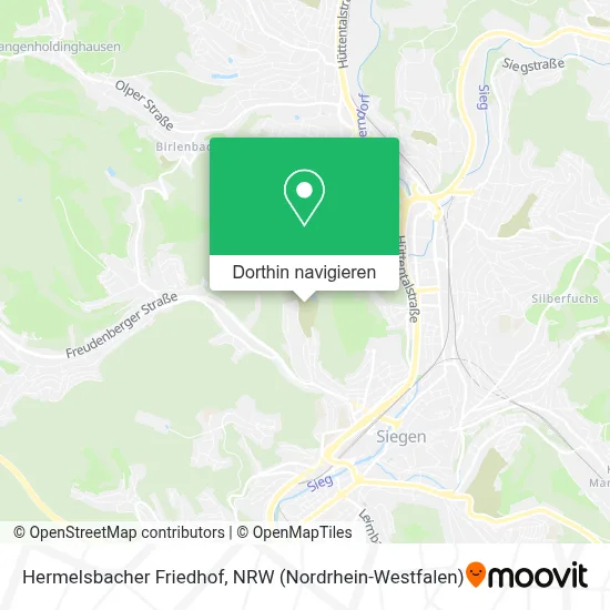 Hermelsbacher Friedhof Karte