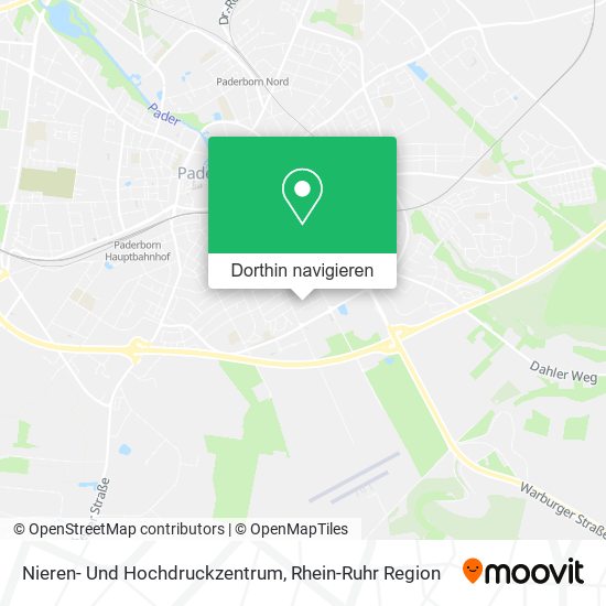 Nieren- Und Hochdruckzentrum Karte