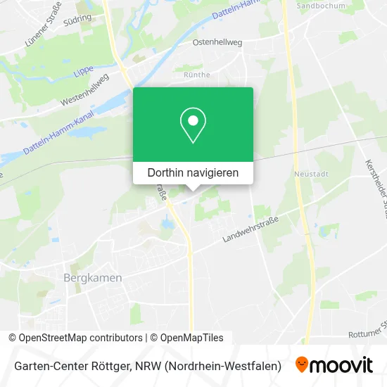 Garten-Center Röttger Karte