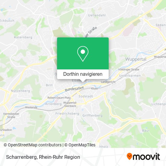 Scharrenberg Karte
