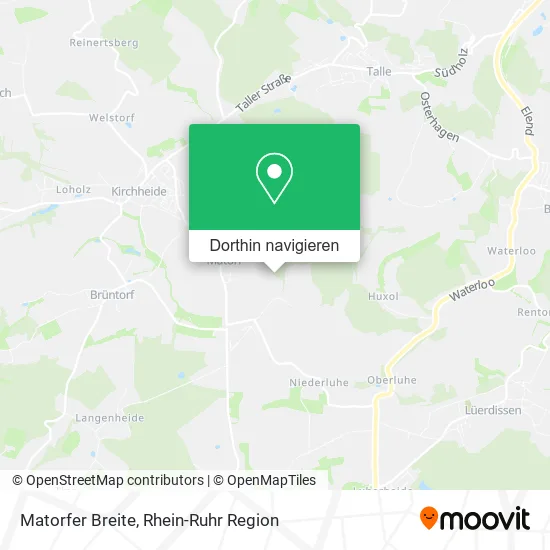 Matorfer Breite Karte