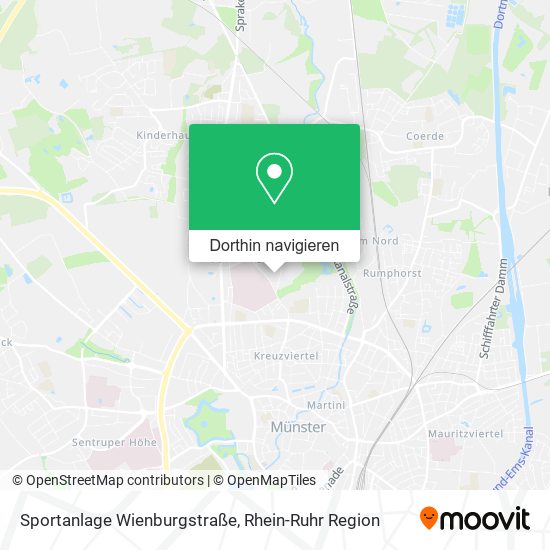 Sportanlage Wienburgstraße Karte