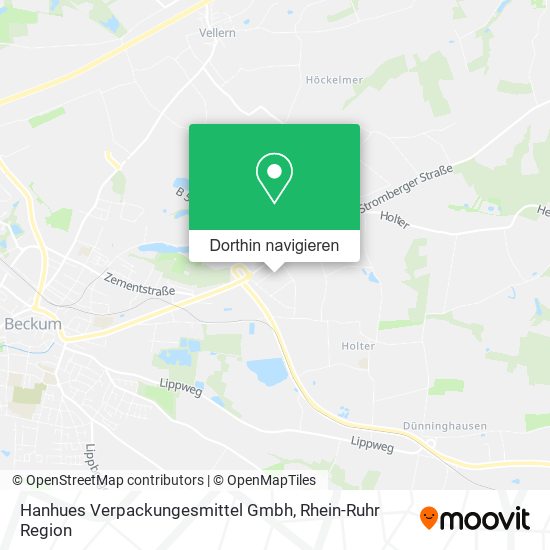 Hanhues Verpackungesmittel Gmbh Karte