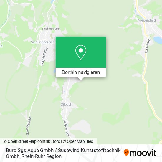 Büro Sgs Aqua Gmbh / Susewind Kunststofftechnik Gmbh Karte