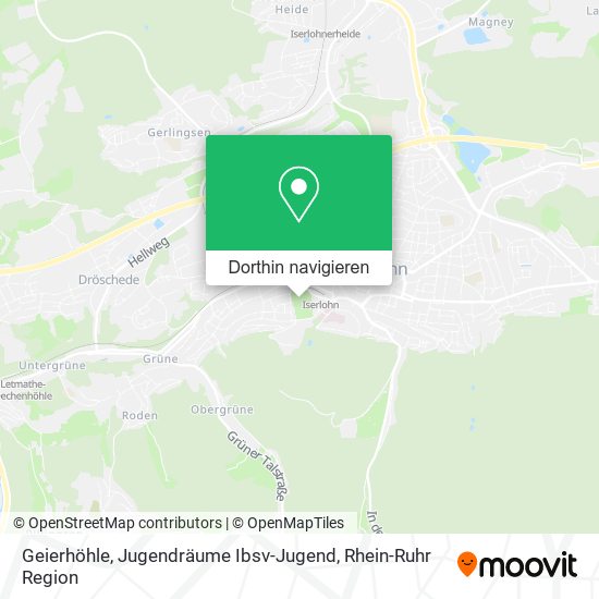 Geierhöhle, Jugendräume Ibsv-Jugend Karte