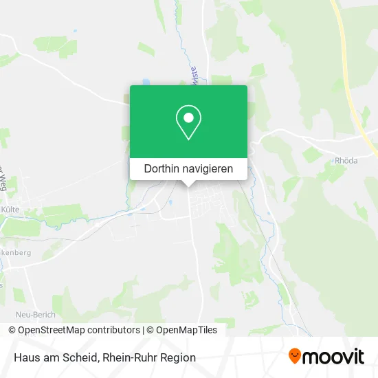 Haus am Scheid Karte