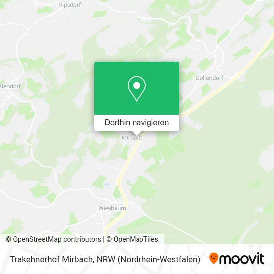 Trakehnerhof Mirbach Karte