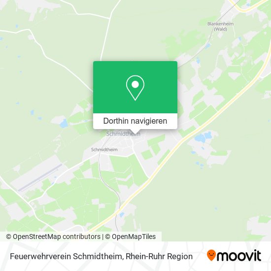 Feuerwehrverein Schmidtheim Karte