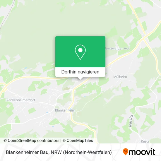 Blankenheimer Bau Karte