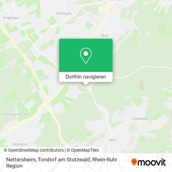 Nettersheim, Tondorf am Stutzwald Karte