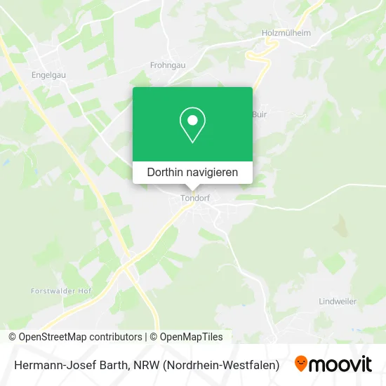 Hermann-Josef Barth Karte