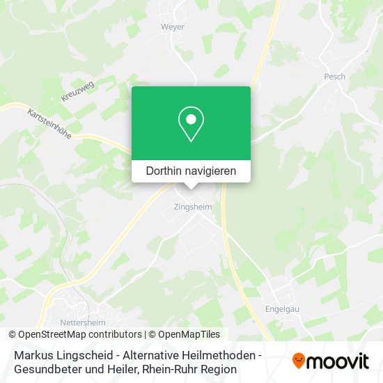 Markus Lingscheid - Alternative Heilmethoden - Gesundbeter und Heiler Karte