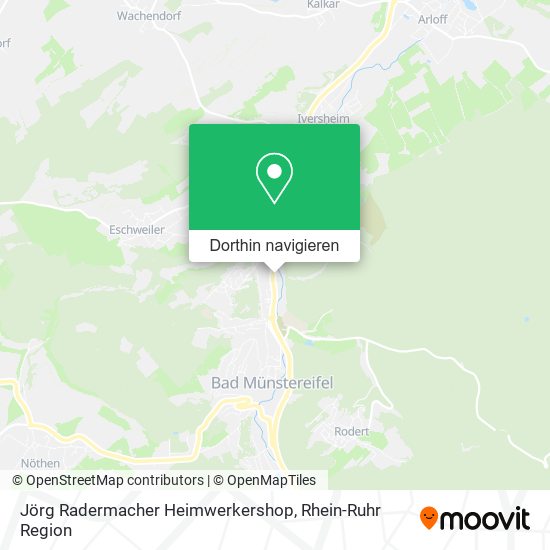 Jörg Radermacher Heimwerkershop Karte