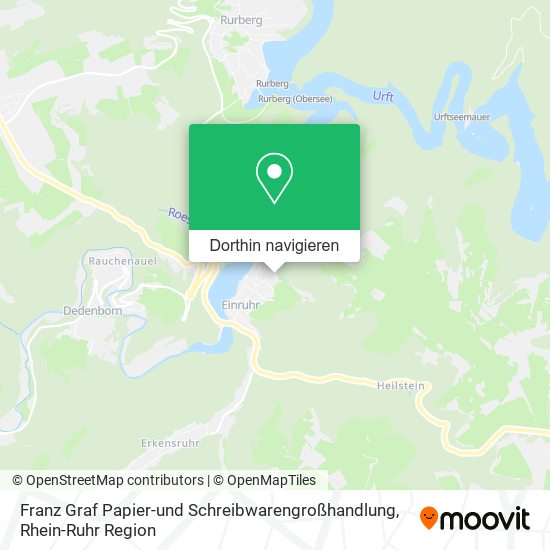 Franz Graf Papier-und Schreibwarengroßhandlung Karte