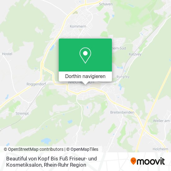 Beautiful von Kopf Bis Fuß Friseur- und Kosmetiksalon Karte