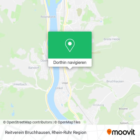 Reitverein Bruchhausen Karte