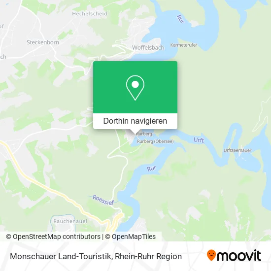 Monschauer Land-Touristik Karte