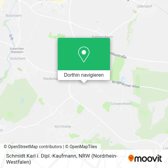 Schmidt Karl i. Dipl.-Kaufmann Karte