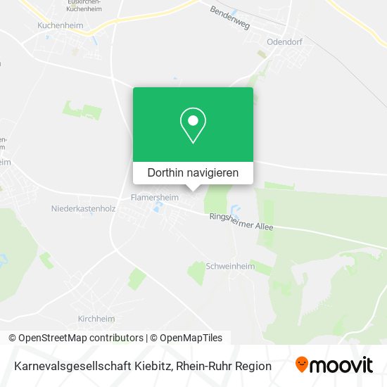 Karnevalsgesellschaft Kiebitz Karte