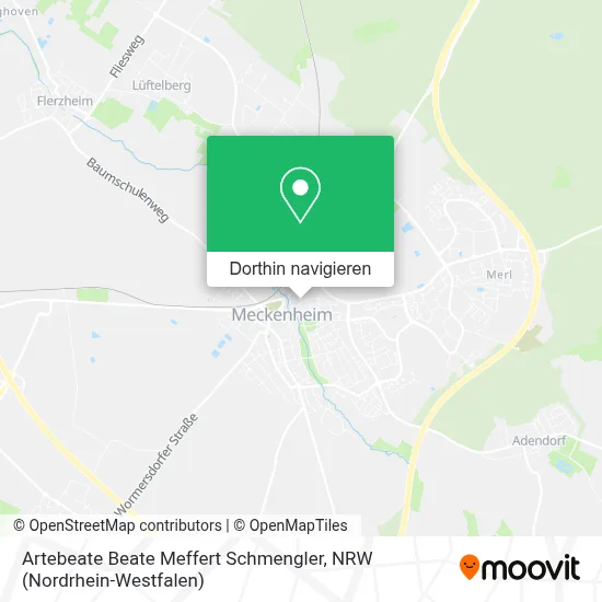 Artebeate Beate Meffert Schmengler Karte