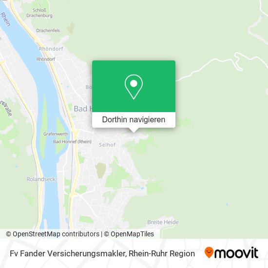 Fv Fander Versicherungsmakler Karte
