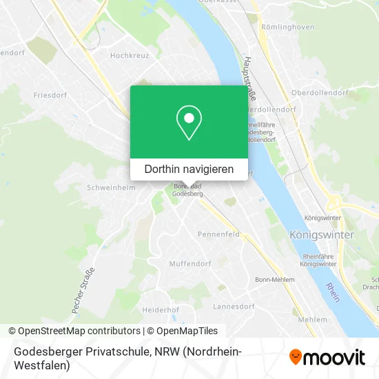 Godesberger Privatschule Karte