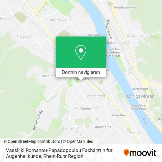 Vassiliki Romanou-Papadopoulou Fachärztin für Augenheilkunde Karte