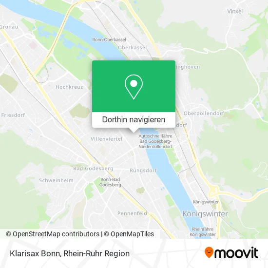 Klarisax Bonn Karte