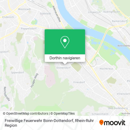 Freiwillige Feuerwehr Bonn-Dottendorf Karte