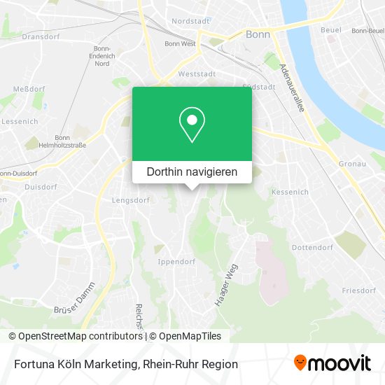 Fortuna Köln Marketing Karte