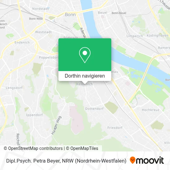 Dipl.Psych. Petra Beyer Karte