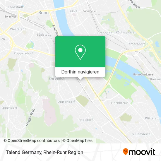 Talend Germany Karte