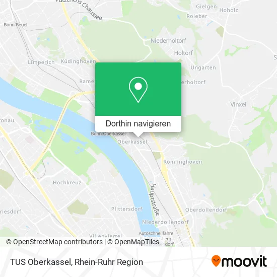 TUS Oberkassel Karte