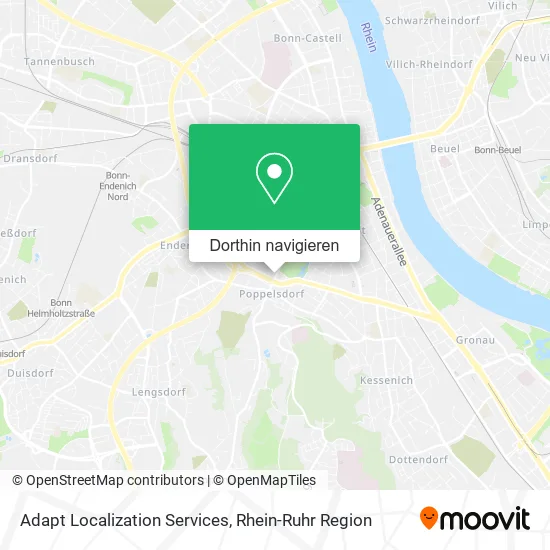 Adapt Localization Services Karte