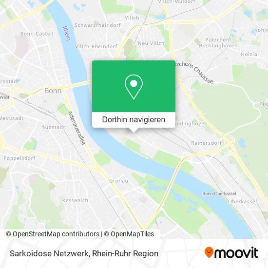 Sarkoidose Netzwerk Karte