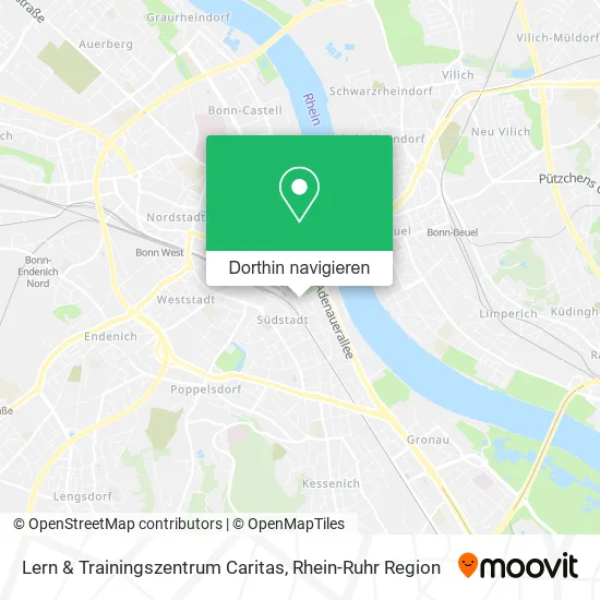 Lern & Trainingszentrum Caritas Karte