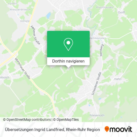 Übersetzungen Ingrid Landfried Karte