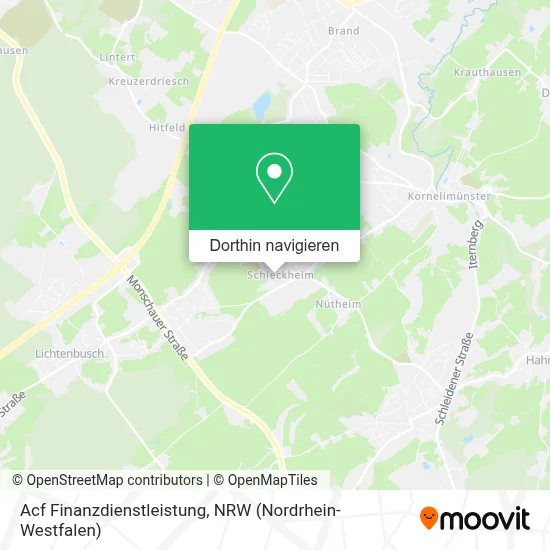 Acf Finanzdienstleistung Karte