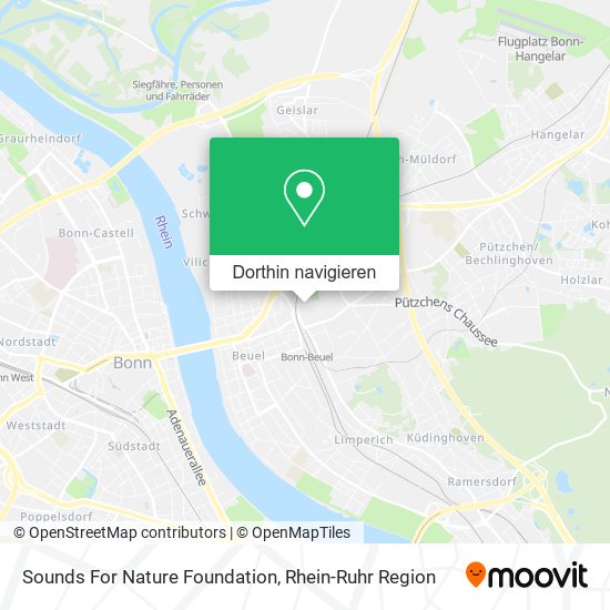 Sounds For Nature Foundation Karte