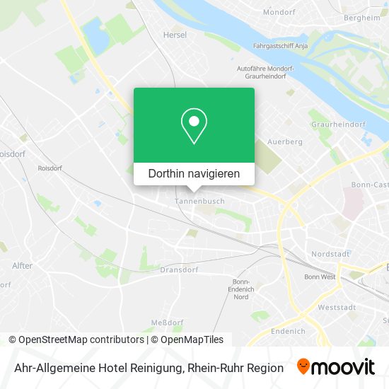 Ahr-Allgemeine Hotel Reinigung Karte