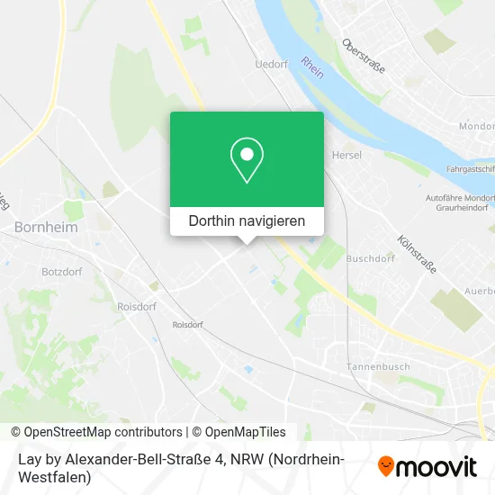 Lay by Alexander-Bell-Straße 4 Karte