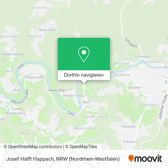 Josef Halft Happach Karte